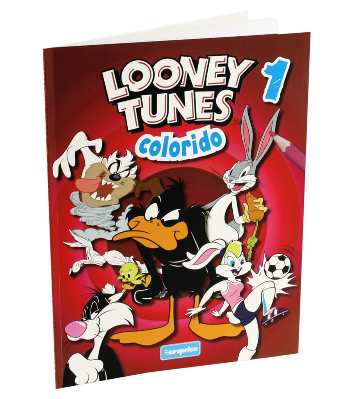 КНИЖКА ЗА ОЦВЕТЯВАНЕ 32 СТР. LOONEY TUNES 4 ВИДА Europrice