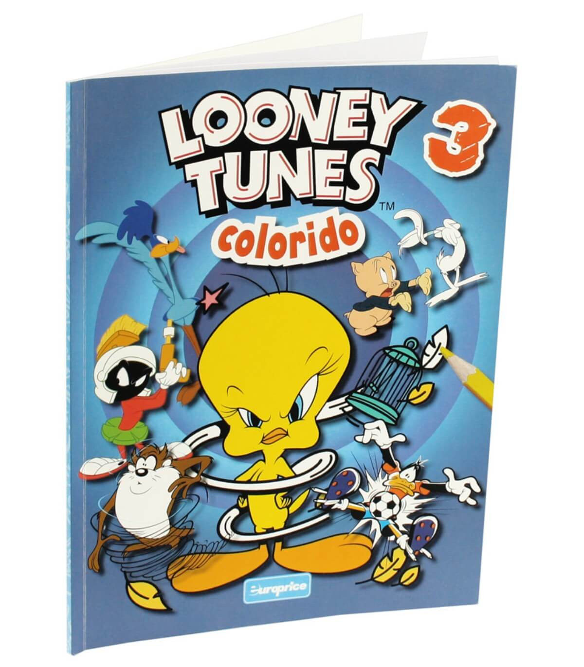 КНИЖКА ЗА ОЦВЕТЯВАНЕ 32 СТР. LOONEY TUNES 4 ВИДА Europrice
