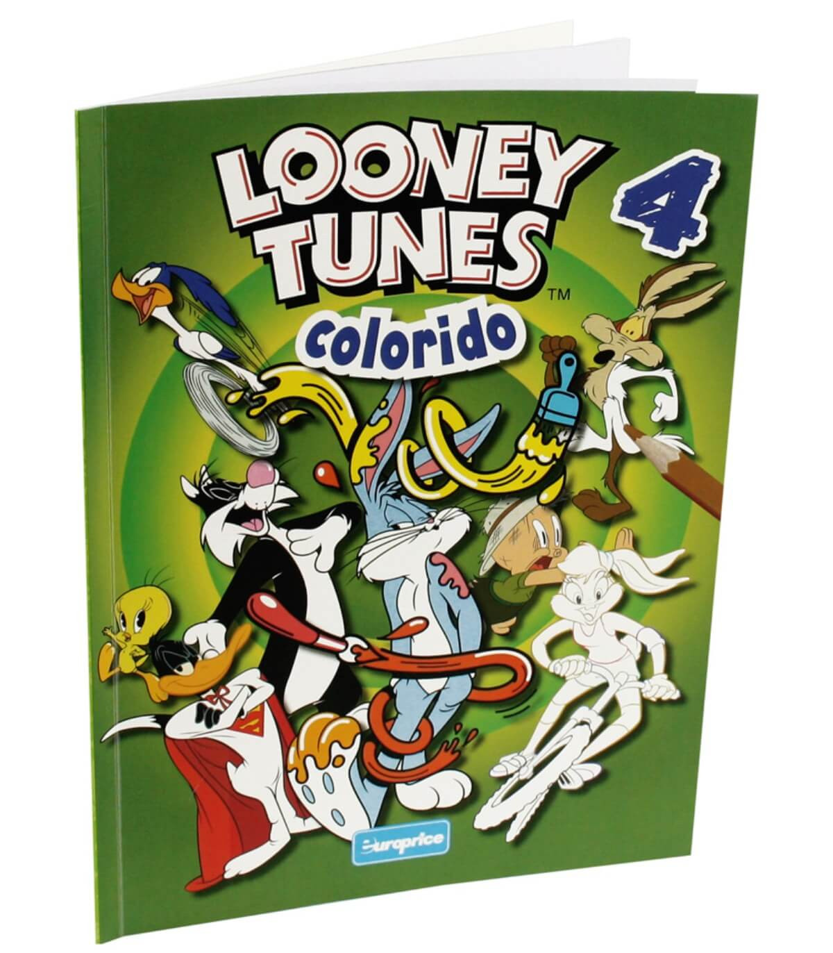 КНИЖКА ЗА ОЦВЕТЯВАНЕ 32 СТР. LOONEY TUNES 4 ВИДА Europrice