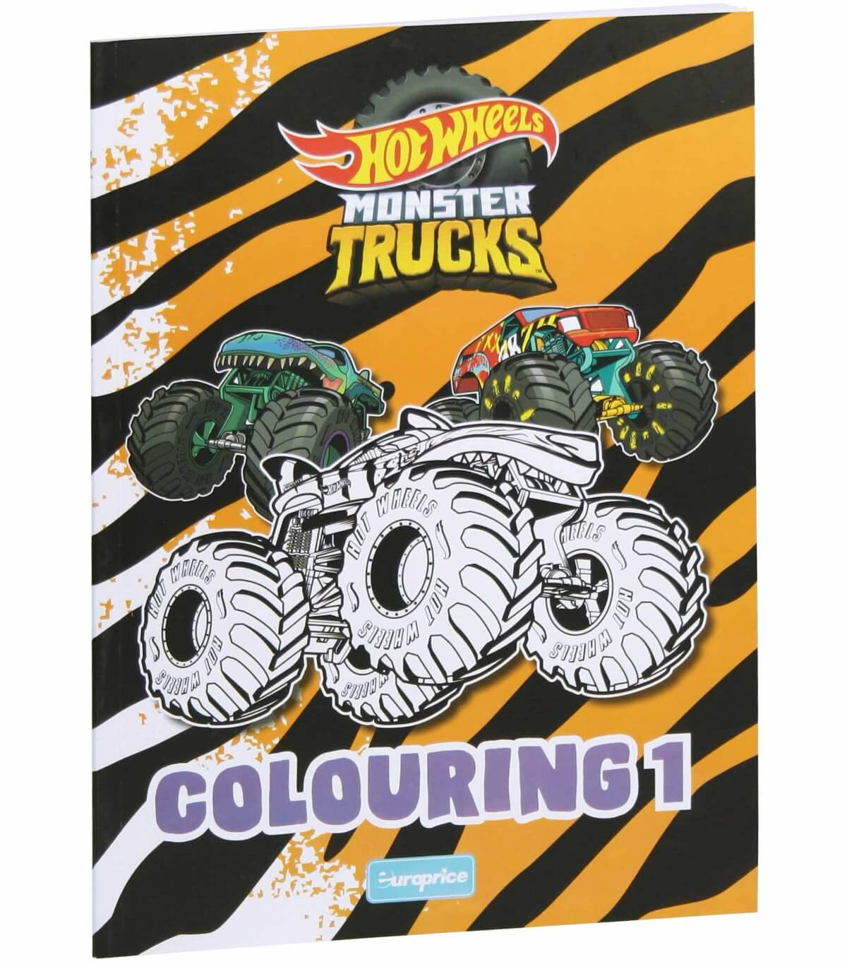 КНИЖКА ЗА ОЦВЕТЯВАНЕ 32 СТР. MONSTER TRUCK 4 ВИДА Europrice