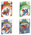 КНИЖКА ЗА ОЦВЕТЯВАНЕ 32 СТР. SUPERMAN 4 ВИДА