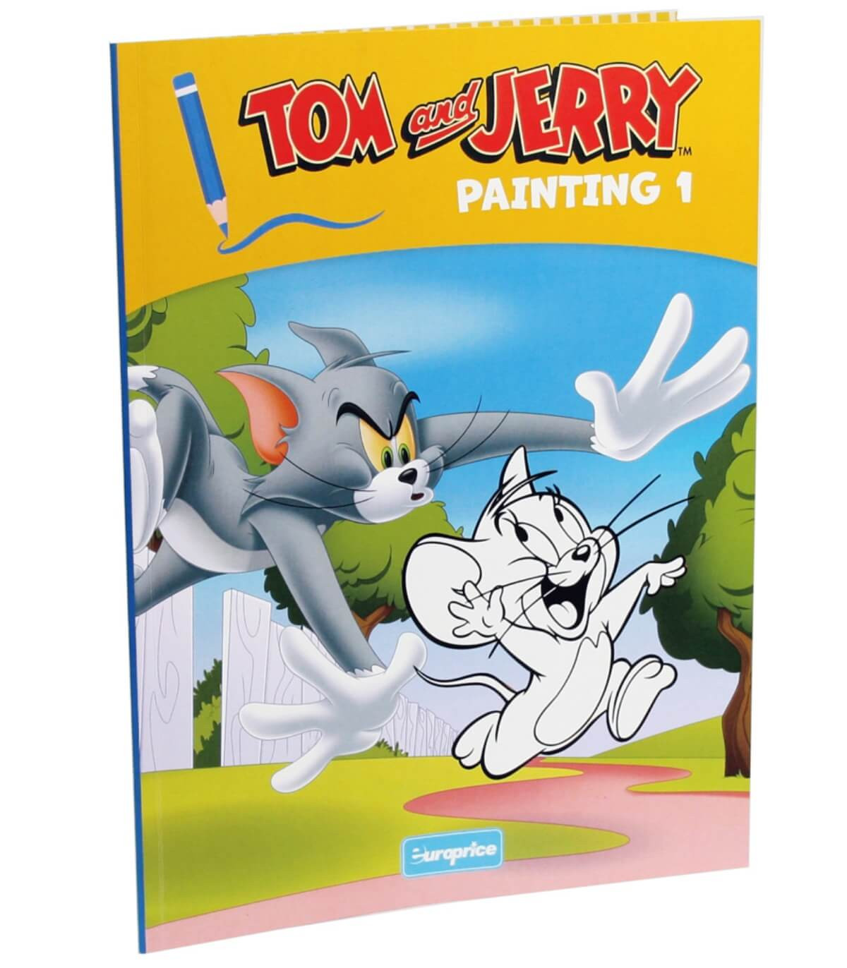 КНИЖКА ЗА ОЦВЕТЯВАНЕ 32 СТР. TOM & JERRY 4 ВИДА Europrice