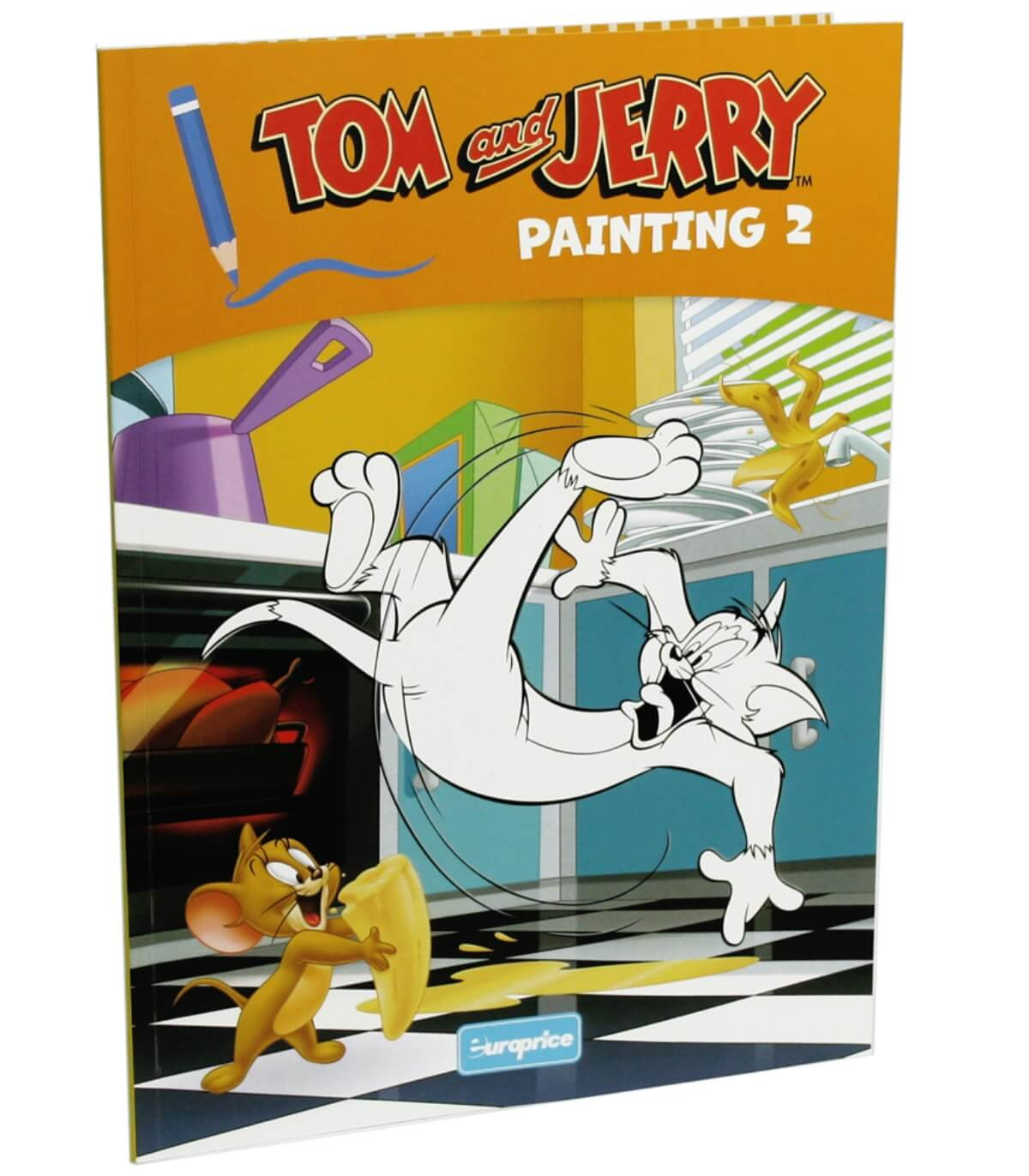 КНИЖКА ЗА ОЦВЕТЯВАНЕ 32 СТР. TOM & JERRY 4 ВИДА Europrice