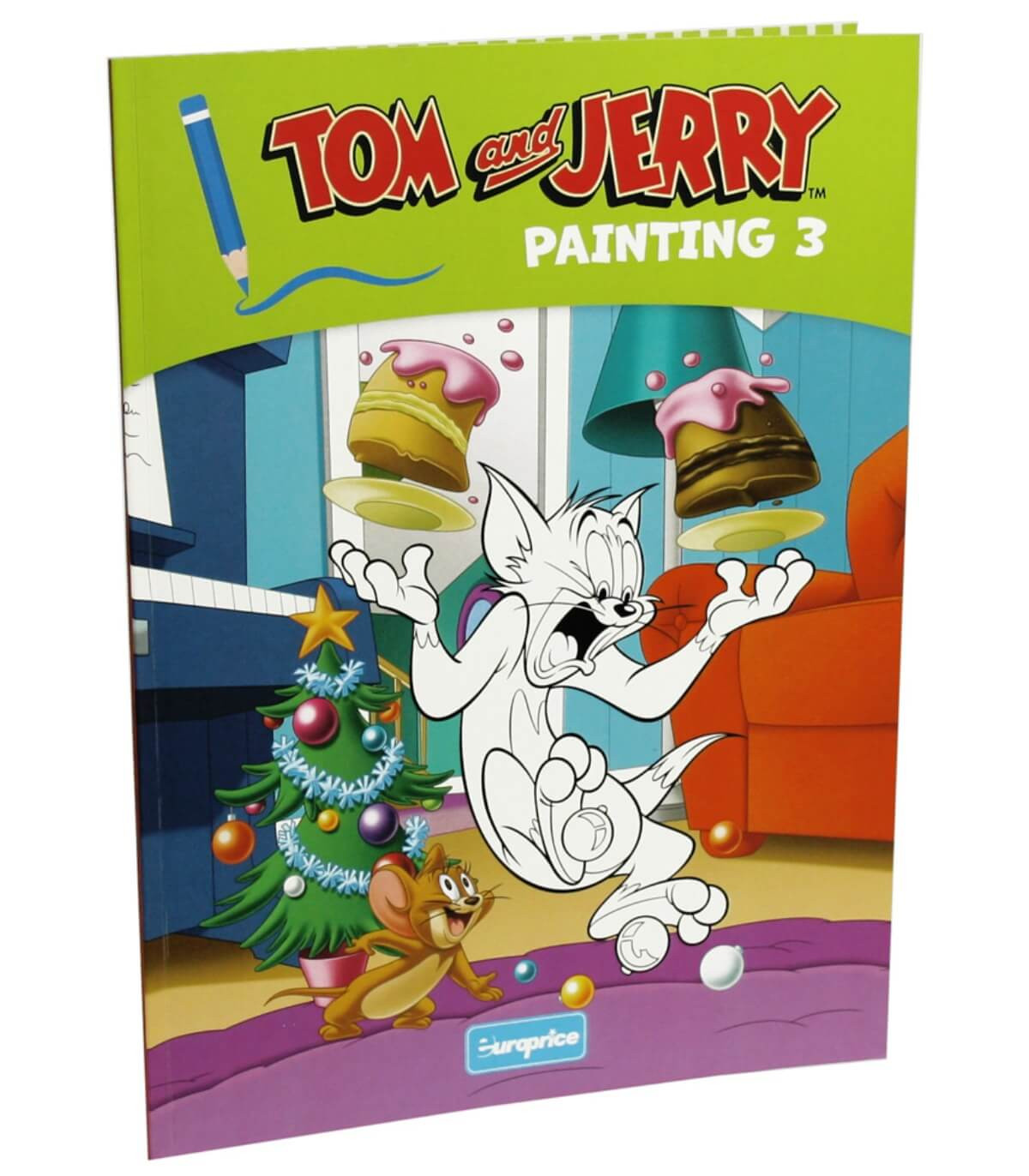 КНИЖКА ЗА ОЦВЕТЯВАНЕ 32 СТР. TOM & JERRY 4 ВИДА Europrice