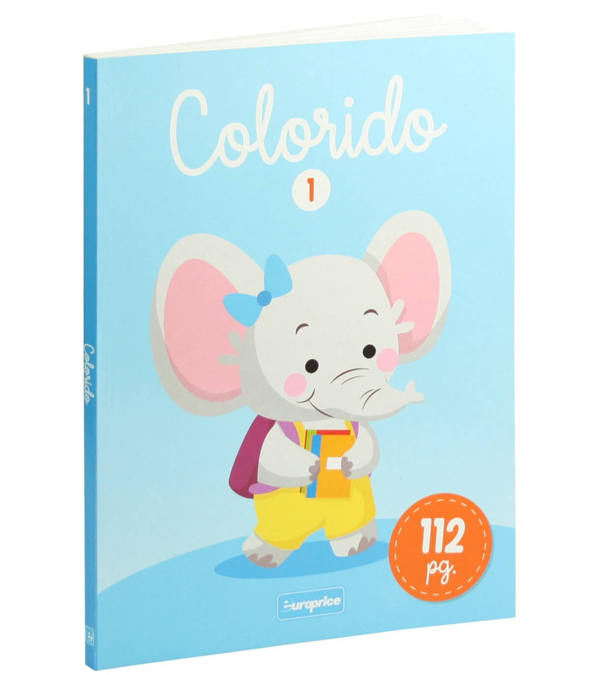 КНИГА ЗА ОЦВЕТЯВАНЕ 112 СТР. COLORIDO ЖИВОТНИ 4 ВИДА Europrice