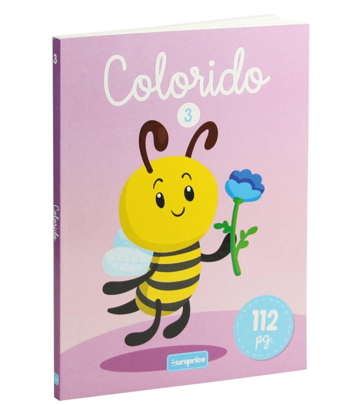 КНИГА ЗА ОЦВЕТЯВАНЕ 112 СТР. COLORIDO ЖИВОТНИ 4 ВИДА Europrice