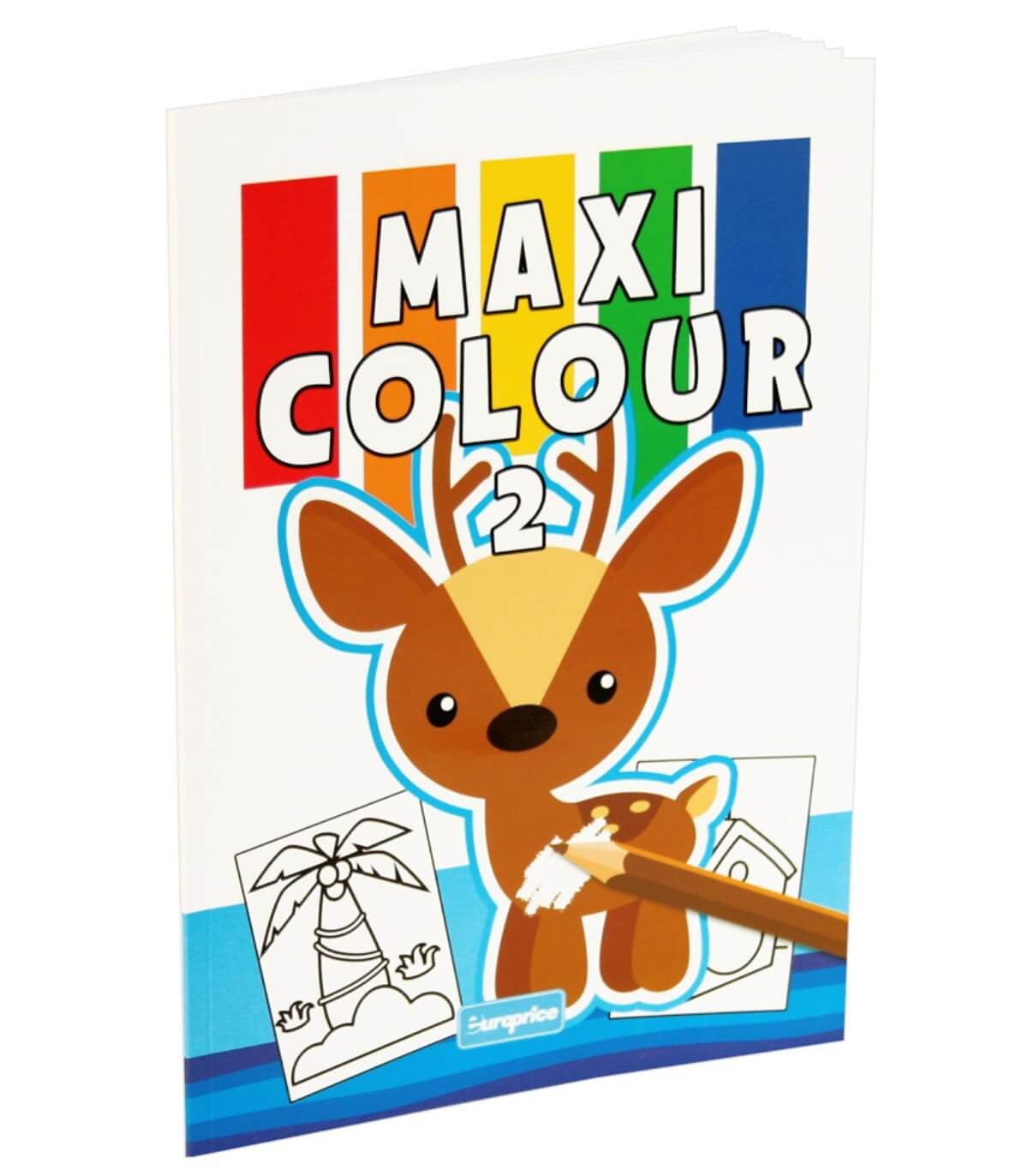 КНИЖКА ЗА ОЦВЕТЯВАНЕ 32 СТР. MAXI COLOUR 4 ВИДА Europrice