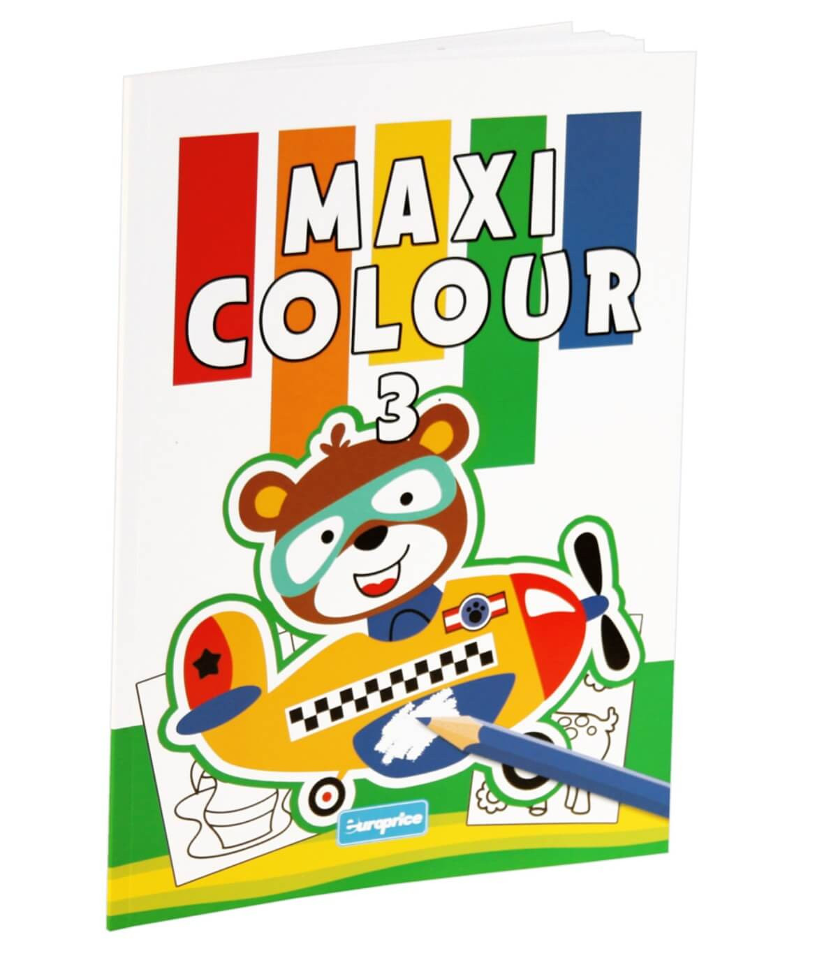 КНИЖКА ЗА ОЦВЕТЯВАНЕ 32 СТР. MAXI COLOUR 4 ВИДА Europrice