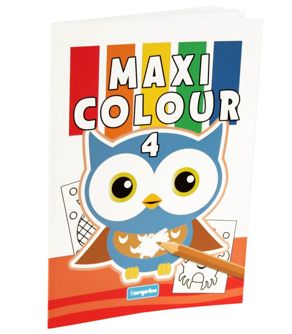 КНИЖКА ЗА ОЦВЕТЯВАНЕ 32 СТР. MAXI COLOUR 4 ВИДА Europrice