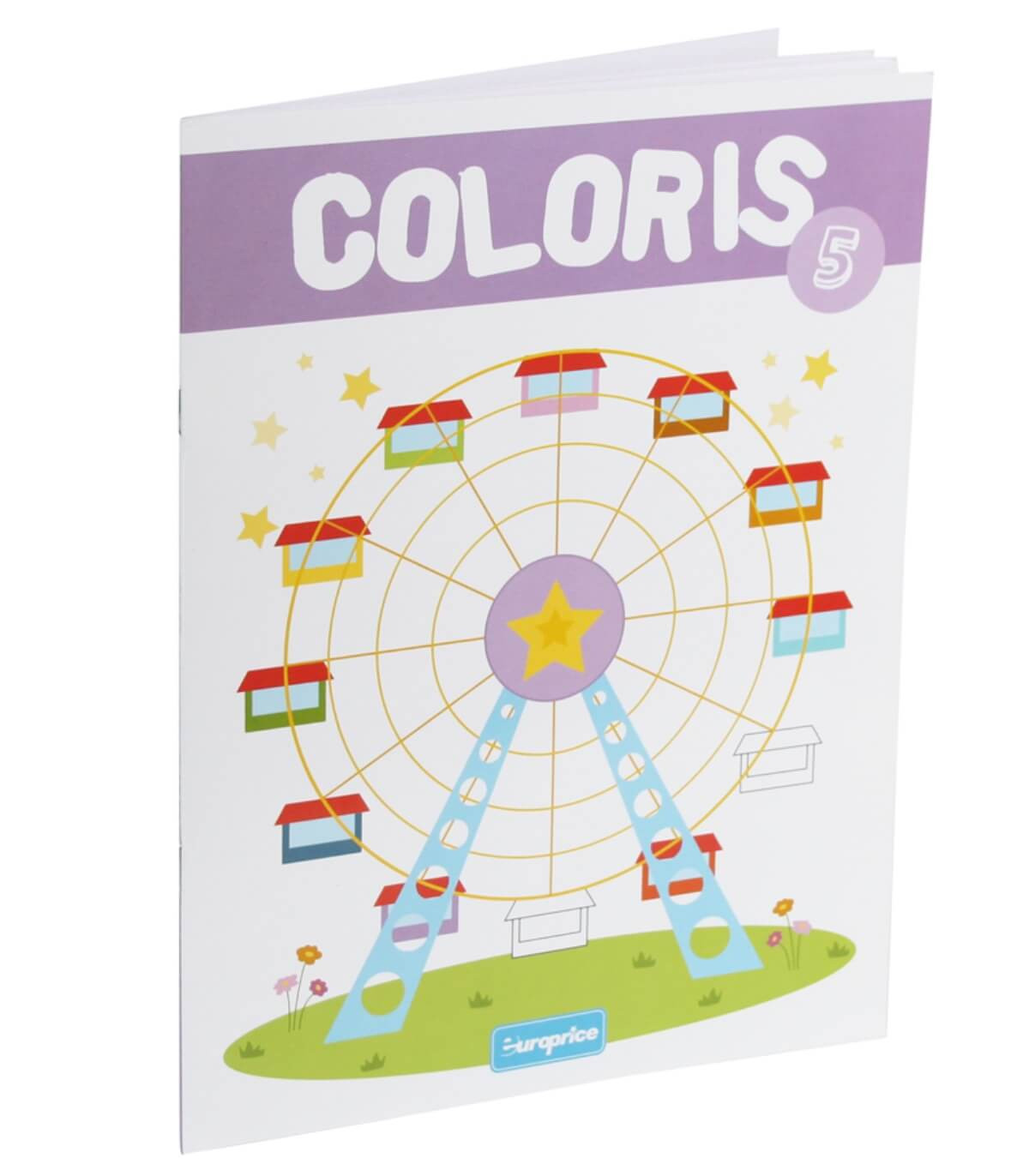 КНИЖКА ЗА ОЦВЕТЯВАНЕ 16 СТР. COLORIS 5 ВИДА Europrice