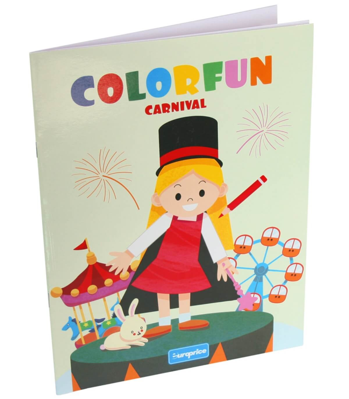 КНИЖКА ЗА ОЦВЕТЯВАНЕ 16 СТР. COLORFUN 5 ВИДА Europrice
