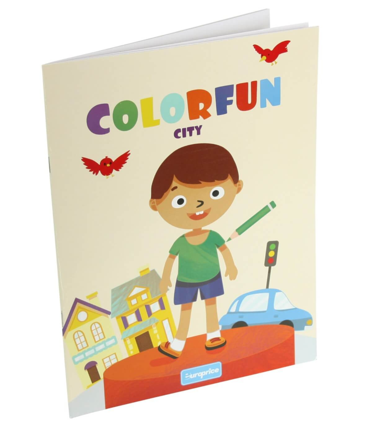 КНИЖКА ЗА ОЦВЕТЯВАНЕ 16 СТР. COLORFUN 5 ВИДА Europrice