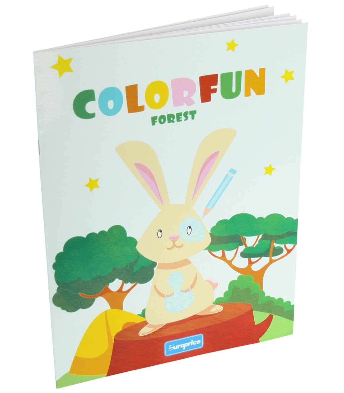 КНИЖКА ЗА ОЦВЕТЯВАНЕ 16 СТР. COLORFUN 5 ВИДА Europrice