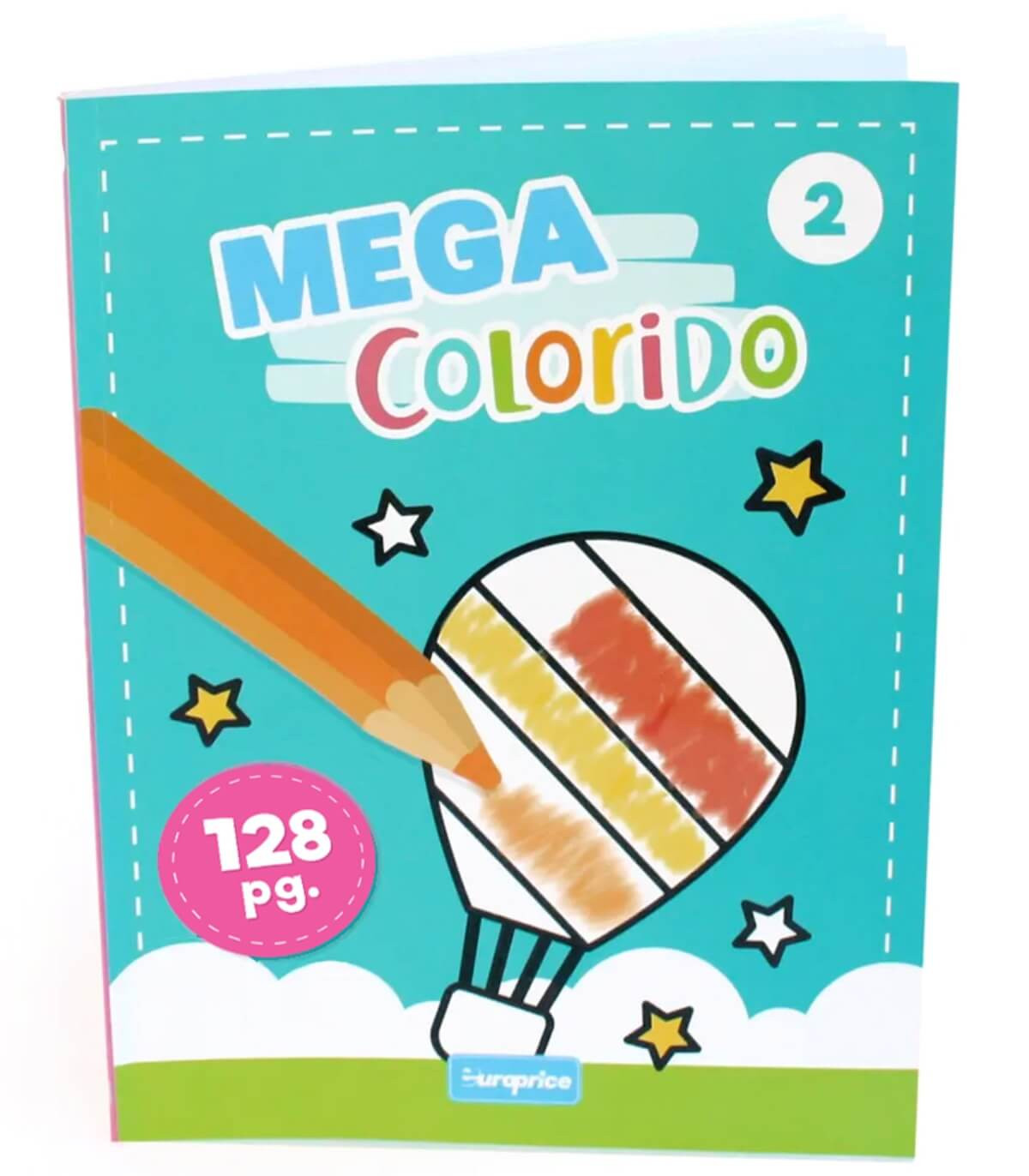 КНИГА ЗА ОЦВЕТЯВАНЕ 128 СТР. MEGA COLORIDO 4 ВИДА Europrice