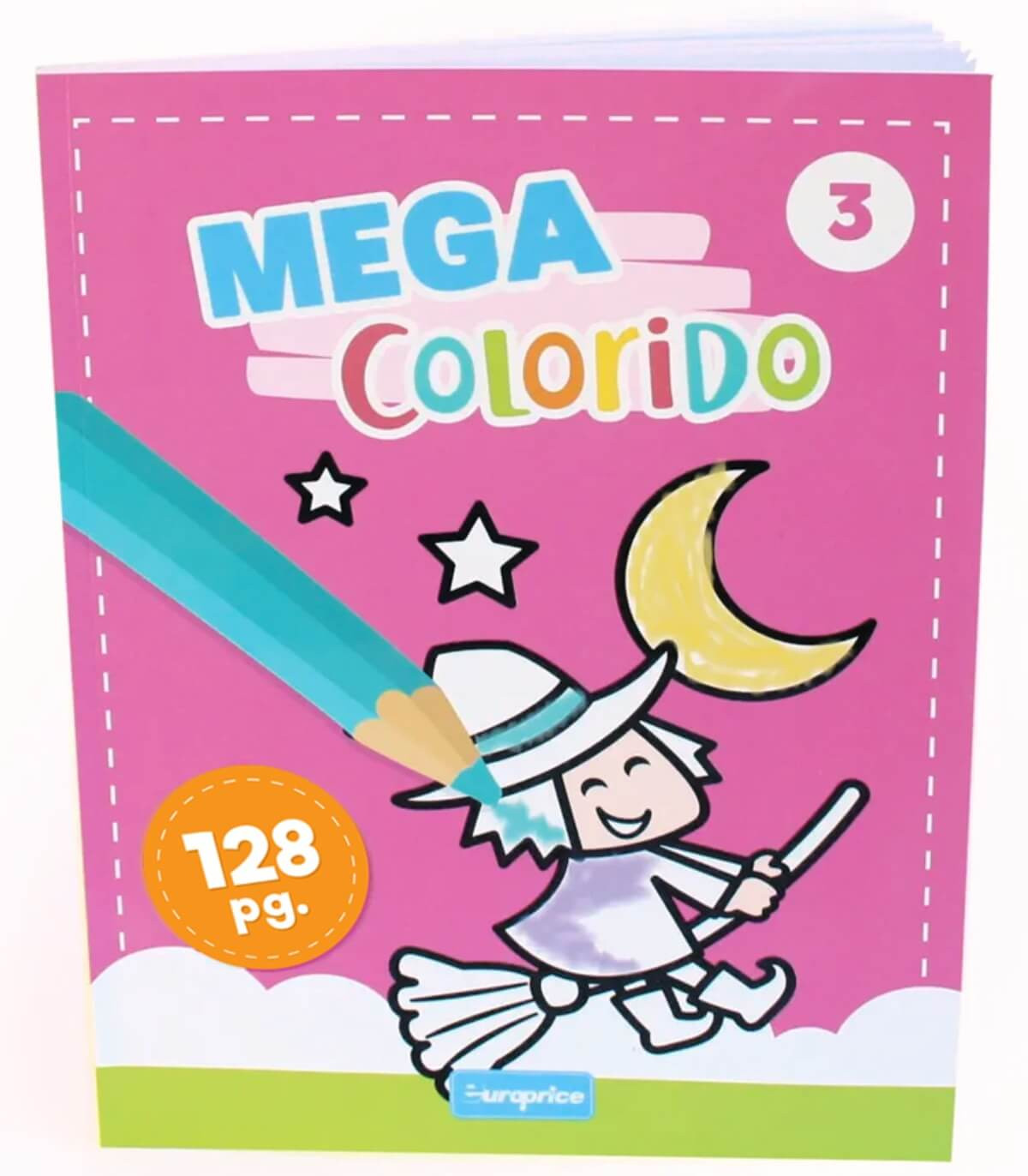 КНИГА ЗА ОЦВЕТЯВАНЕ 128 СТР. MEGA COLORIDO 4 ВИДА Europrice