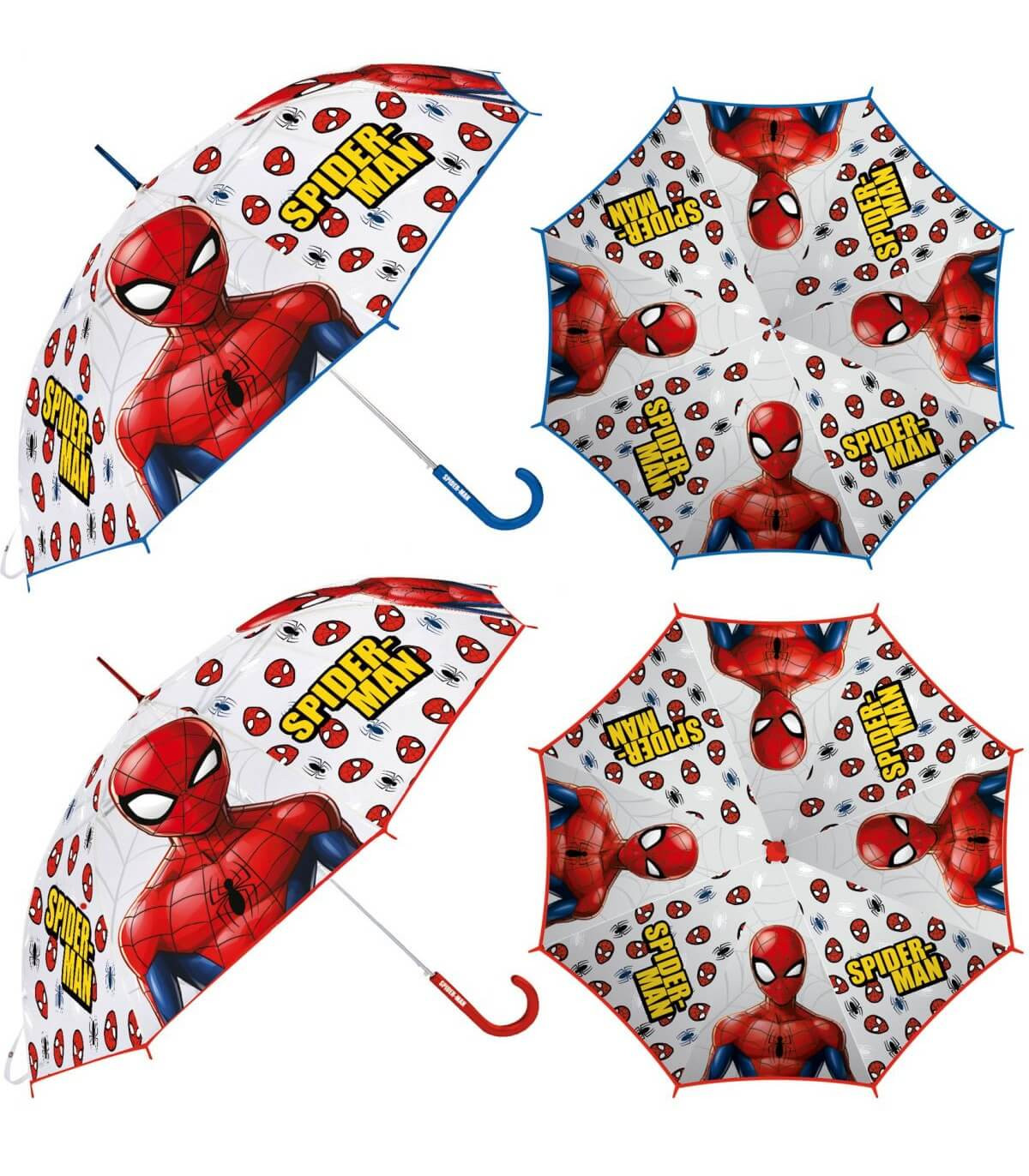 ДЕТСКИ ЧАДЪР МЕХАНИЧЕН EVA ПРОЗРАЧЕН SPIDERMAN Arditex