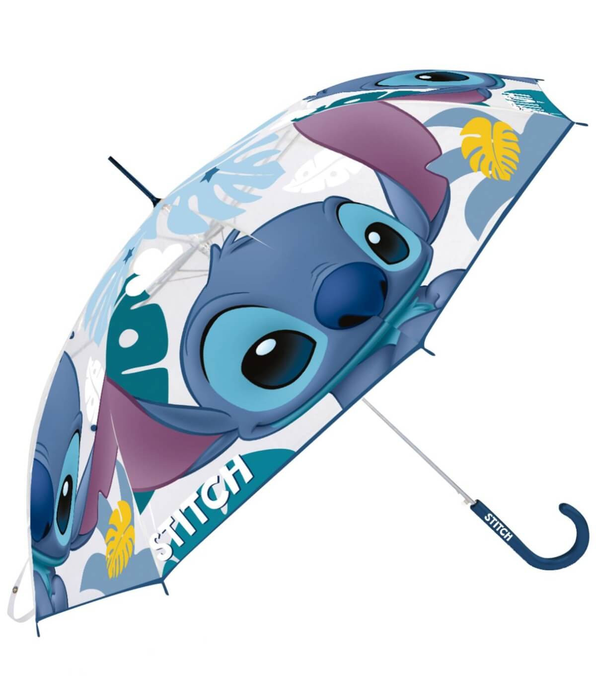 ДЕТСКИ ЧАДЪР МЕХАНИЧЕН EVA ПРОЗРАЧЕН STITCH Arditex