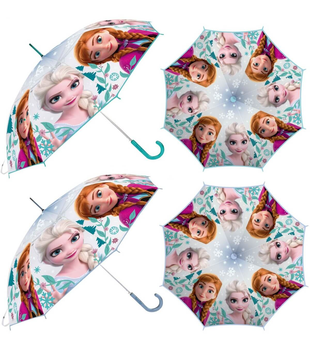 ДЕТСКИ ЧАДЪР МЕХАНИЧЕН EVA ПРОЗРАЧЕН FROZEN Arditex
