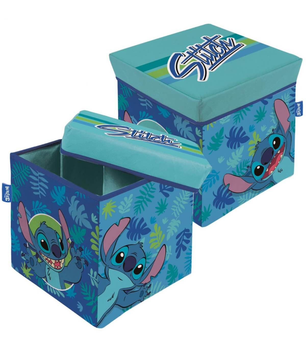 ДЕТСКА СГЪВАЕМА ТАБУРЕТКА STITCH BOY 30Х30Х30 Arditex