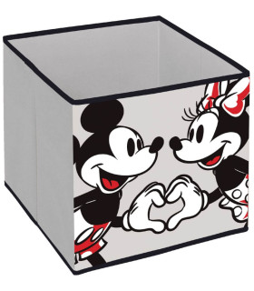 КУТИЯ ЗА ИГРАЧКИ MINNIE ЧЕРНО 31Х31Х31 Arditex