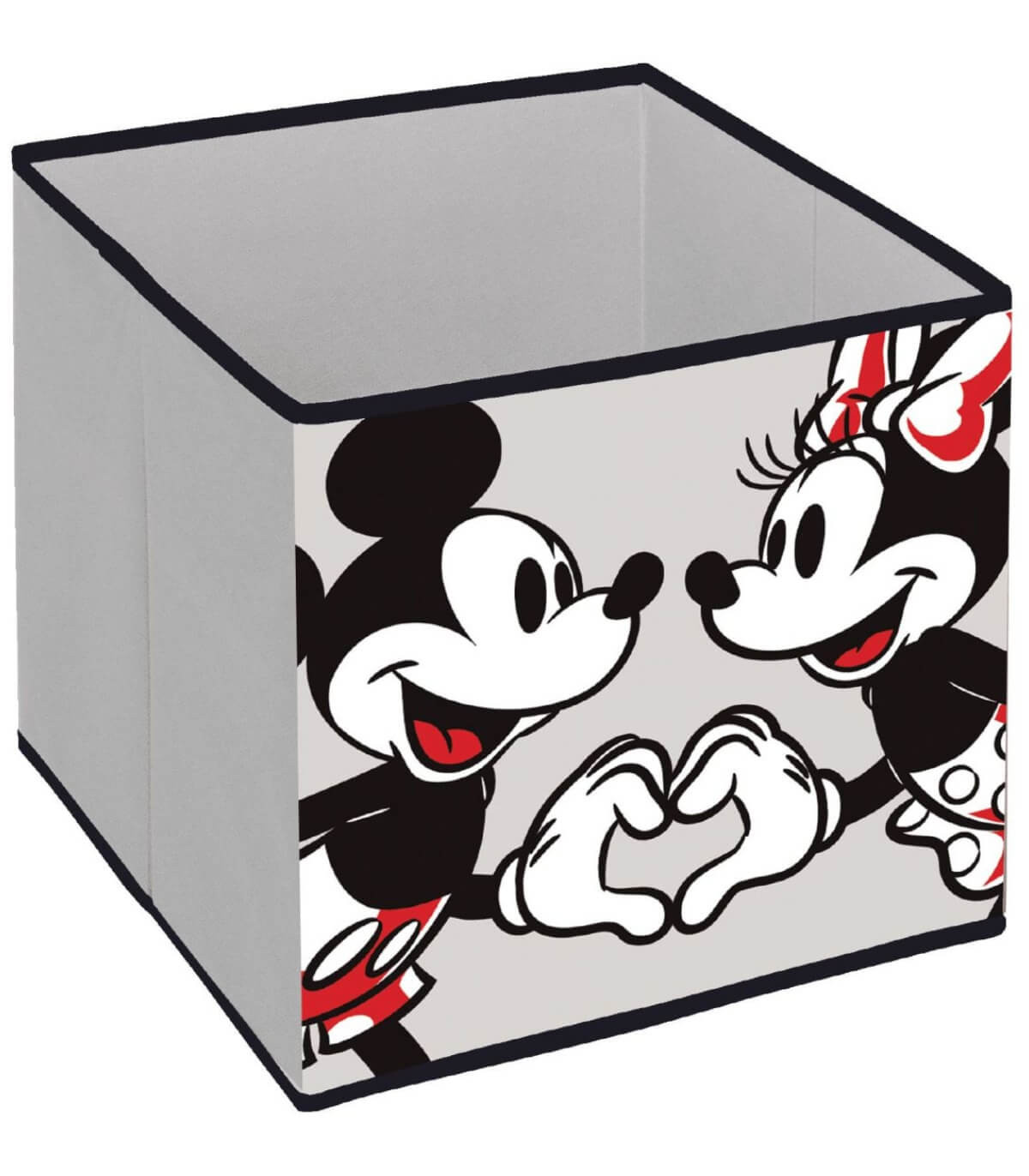 КУТИЯ ЗА ИГРАЧКИ MINNIE ЧЕРНО 31Х31Х31 Arditex