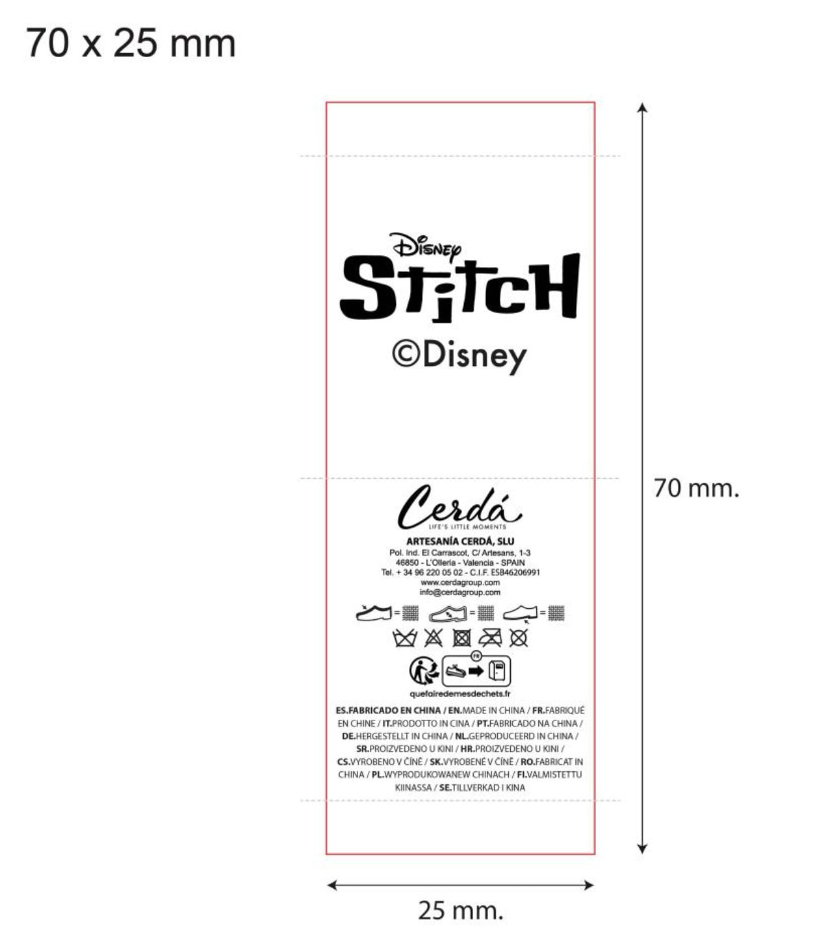 ДОМАШНИ ПАНТОФИ 3D STITCH 36-41 СЕРИЯ Cerda