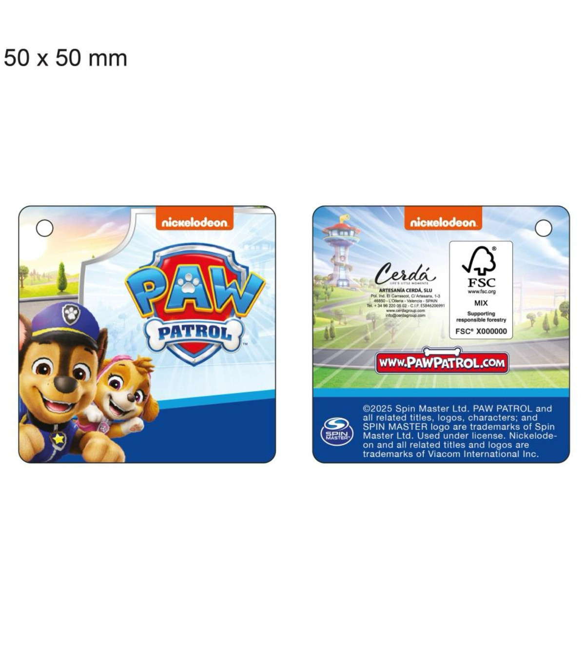 ДЕТСКИ ДОМАШНИ ПАНТОФИ 3D ТВЪРДА ПОДМЕТКА PAW PATROL 22-29 СЕРИЯ Cerda