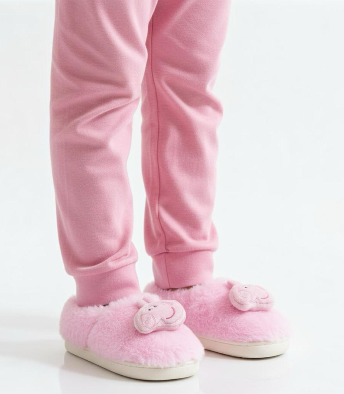 ДЕТСКИ ПЛЮШЕНИ ПАНТОФИ 3D ТВЪРДА ПОДМЕТКА PEPPA PIG 22-29 СЕРИЯ Cerda