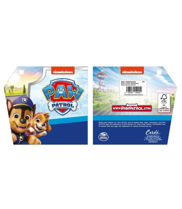 ДЕТСКИ ХАЛАТ ЗА БАНЯ 3-6 ГОД. PAW PATROL Cerda