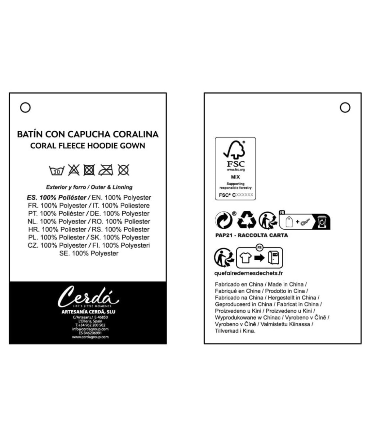 ДЕТСКИ ХАЛАТ ЗА БАНЯ 6-14 ГОД. STITCH Cerda