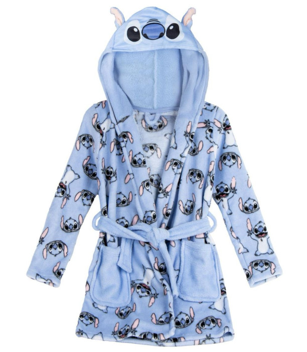ДЕТСКИ ХАЛАТ ЗА БАНЯ 6-14 ГОД. STITCH Cerda