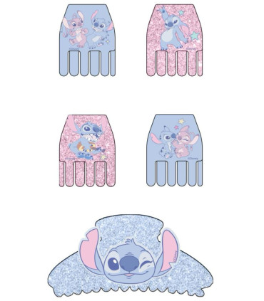 ЩИПКИ ЗА КОСА 5 БР. НА КАРТОН STITCH Cerda