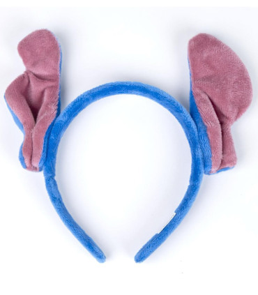 ДИАДЕМА С УШИ, ГРИВНА И КОЛИЕ STITCH СИНЯ Cerda