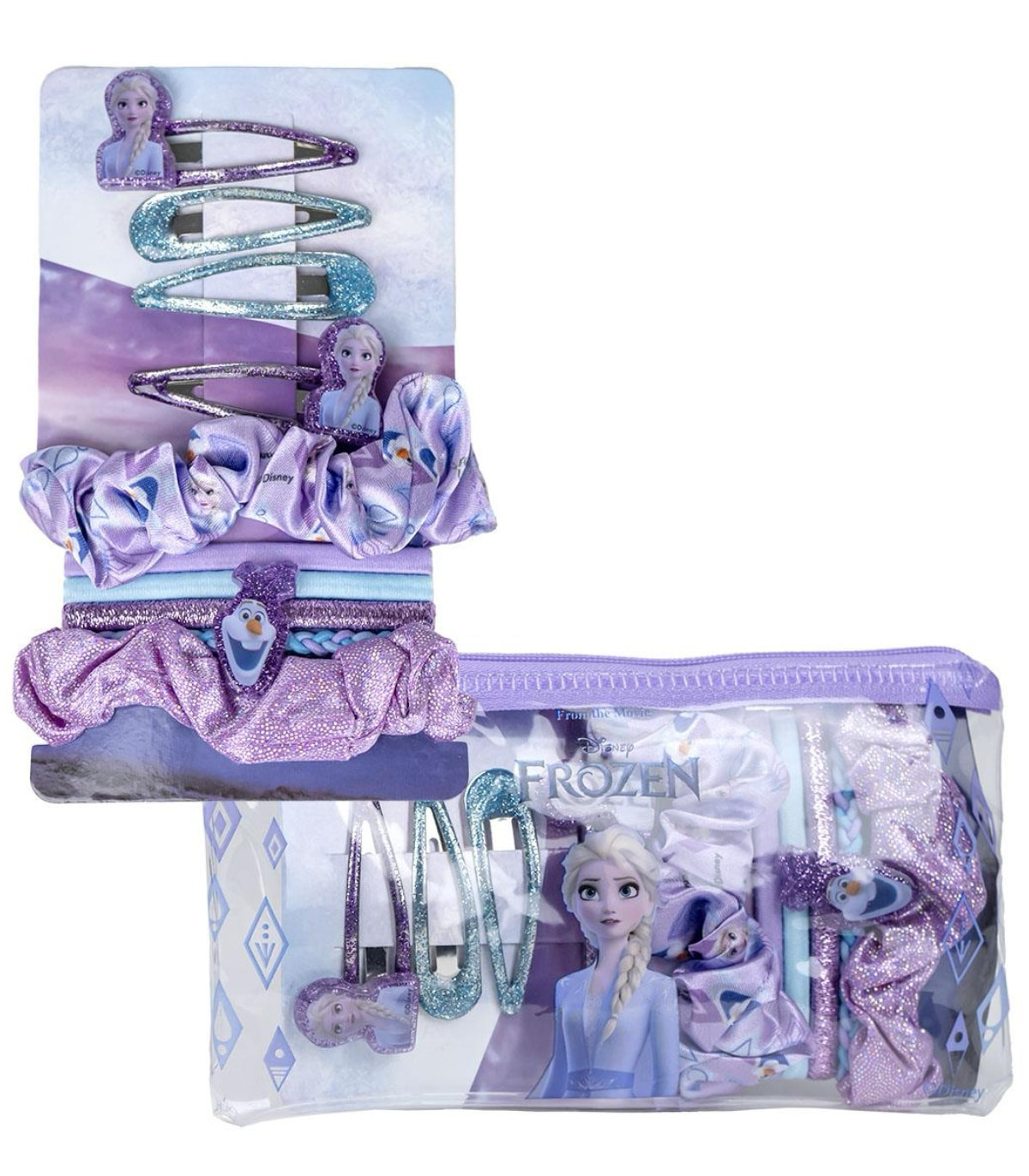 НЕСЕСЕР С АКСЕСОАРИ ЗА КОСА FROZEN Cerda
