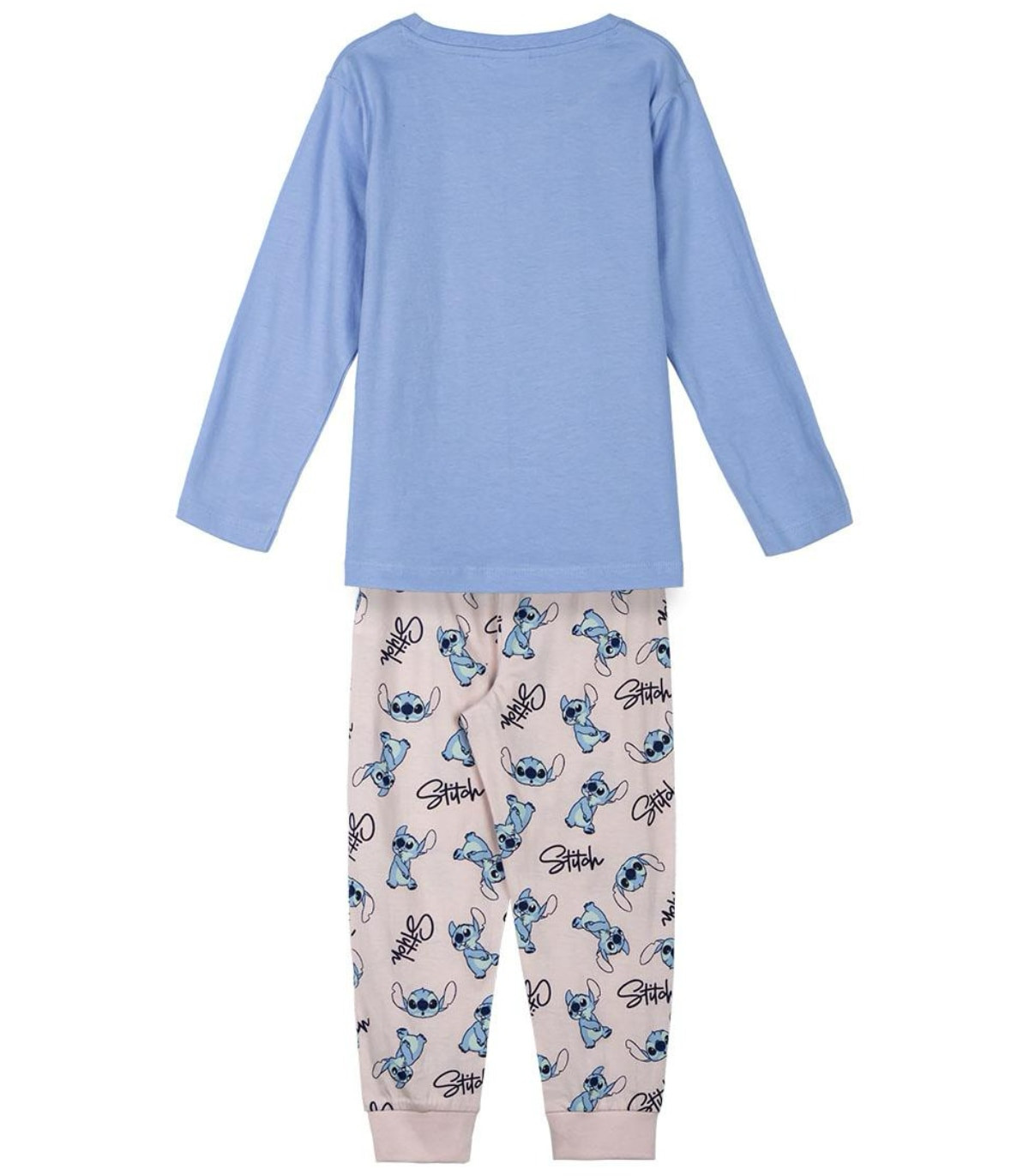 ЗИМНА ДЕТСКА ПИЖАМА 5-12 ГОД. STITCH МОМИЧЕ Cerda