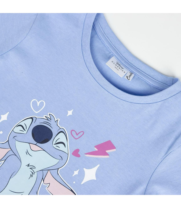 ЗИМНА ДЕТСКА ПИЖАМА 5-12 ГОД. STITCH МОМИЧЕ Cerda