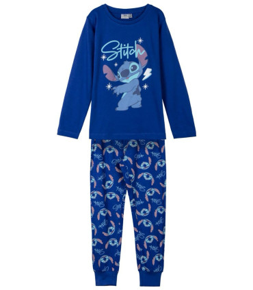 ЗИМНА ДЕТСКА ПИЖАМА 6-14 ГОД. STITCH МОМЧЕ Cerda