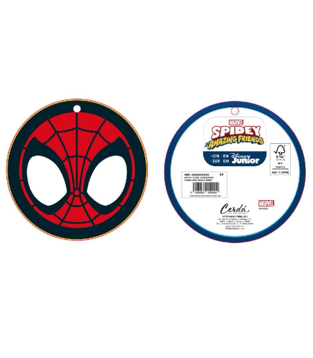 ЗИМНА ДЕТСКА ПИЖАМА 3-6 ГОД. SPIDERMAN Cerda