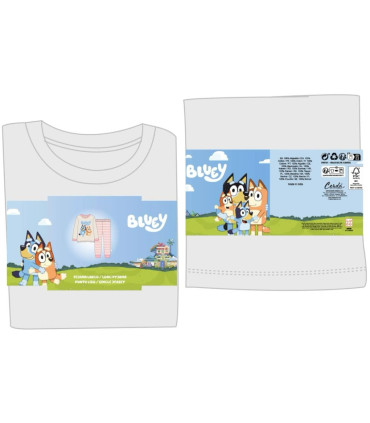 ЗИМНА ДЕТСКА ПИЖАМА 3-6 ГОД. BLUEY МОМИЧЕ Cerda