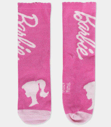ДЕТСКИ ЧОРАПИ 4 ЧИФТА В БУРКАН 27-38 BARBIE Cerda