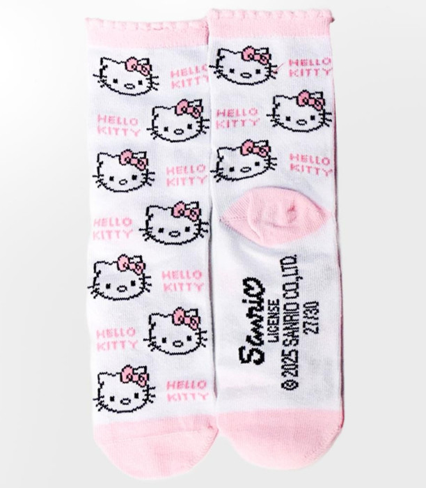 ДЕТСКИ ЧОРАПИ 4 ЧИФТА В БУРКАН 27-38 HELLO KITTY Cerda