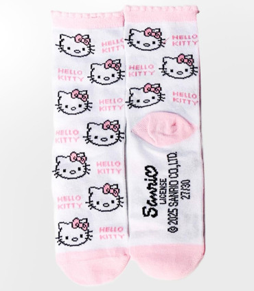 ДЕТСКИ ЧОРАПИ 4 ЧИФТА В БУРКАН 27-38 HELLO KITTY Cerda