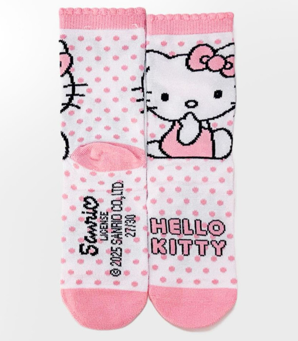 ДЕТСКИ ЧОРАПИ 4 ЧИФТА В БУРКАН 27-38 HELLO KITTY Cerda