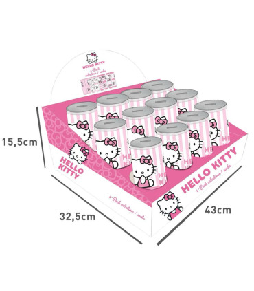 ДЕТСКИ ЧОРАПИ 4 ЧИФТА В БУРКАН 27-38 HELLO KITTY Cerda