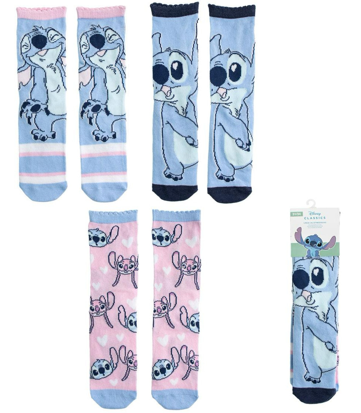 ДЕТСКИ ЧОРАПИ 3 ЧИФТА В ПЛИК 27-38 STITCH Cerda