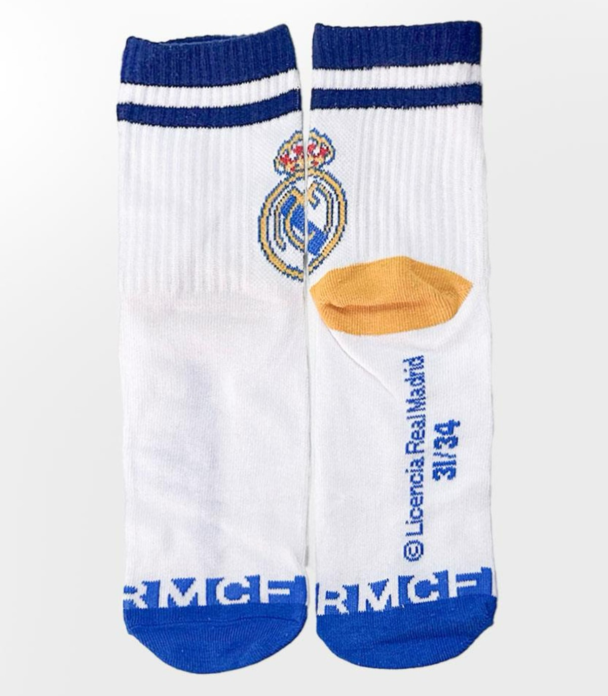 ДЕТСКИ ЧОРАПИ 4 ЧИФТА В БУРКАН 27-38 REAL MADRID Cerda