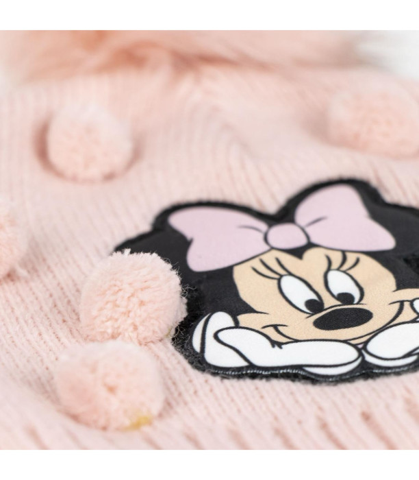ДЕТСКА ПЛЕТЕНА ШАПКА С ТОПЧЕНЦА MINNIE Cerda
