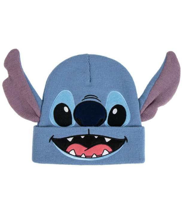 ДЕТСКА ЗИМНА ШАПКА STITCH С УШИ СИНЯ Cerda