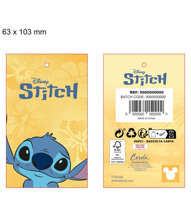 ДЕТСКА ЗИМНА ШАПКА STITCH С УШИ РОЗОВА Cerda